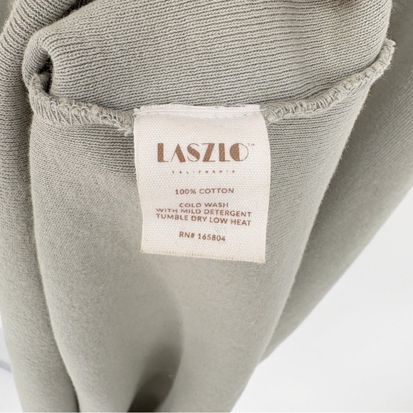 LASZLO Ruby Ribbed Cami Maxi Dress in Sage Gree S - Picture 8 of 9